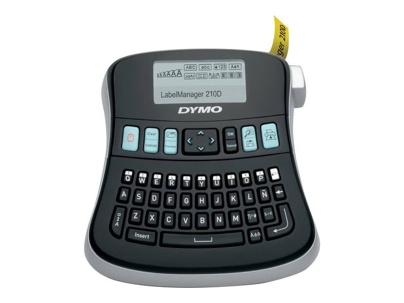 Dymo LabelMANAGER 210D+ QWY Svart/Silver