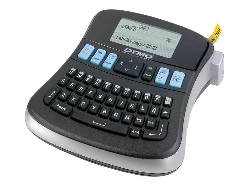 Dymo LabelMANAGER 210D+ QWY Svart/Silver