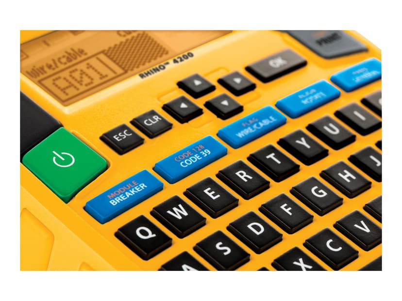 Dymo Rhino 4200 Pro Oranssi/Musta