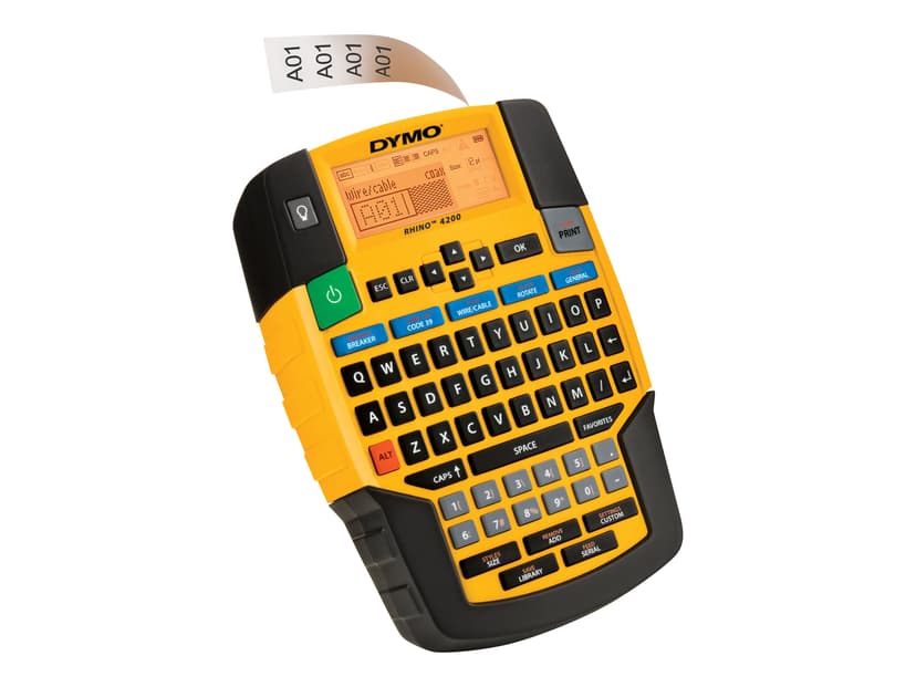 Dymo Rhino 4200 Pro Orange/Svart