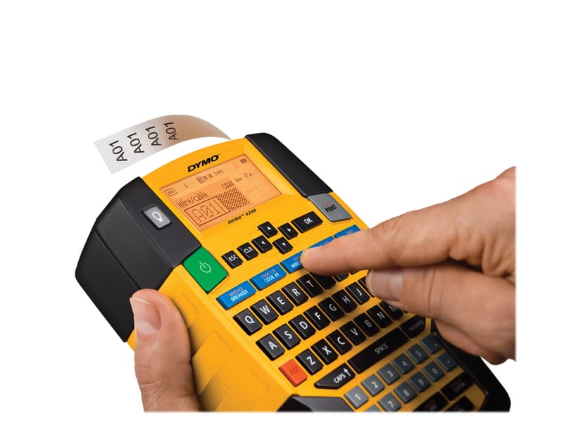 Dymo Rhino 4200 Pro Orange/Black