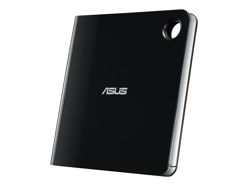 ASUS SBW-06D5H-U optisk diskstasjon Blu-Ray RW Sort, Sølv