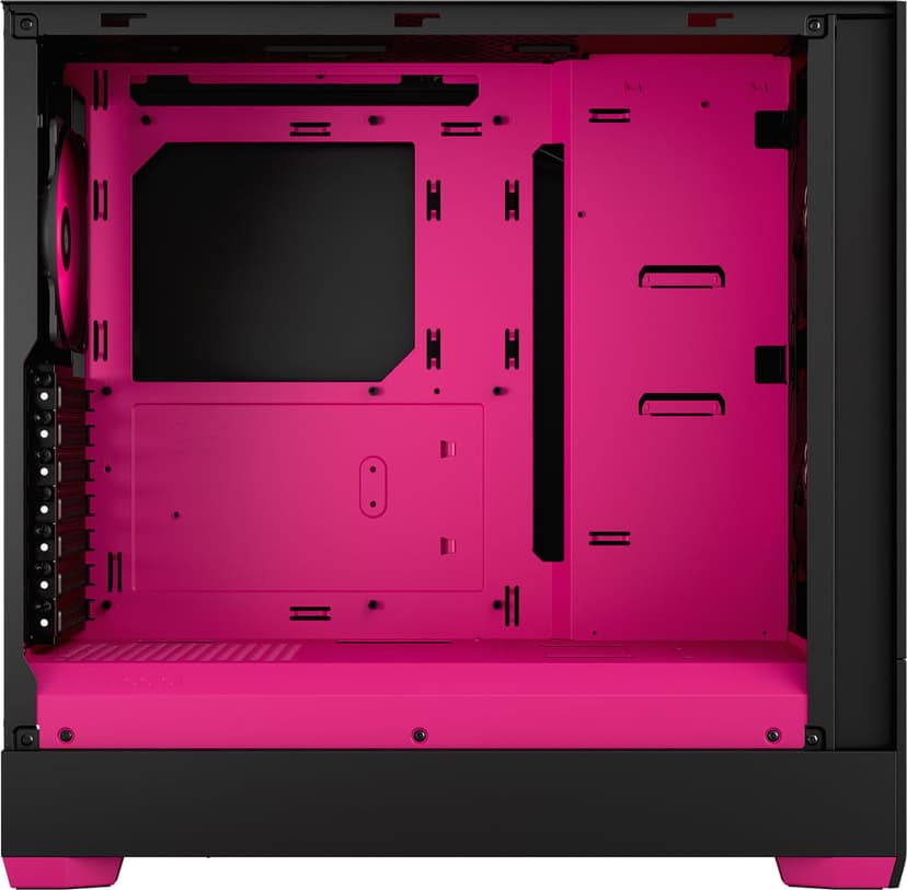 Fractal Design Pop Air Tower Sort, Magenta Tower Magenta, Sort
