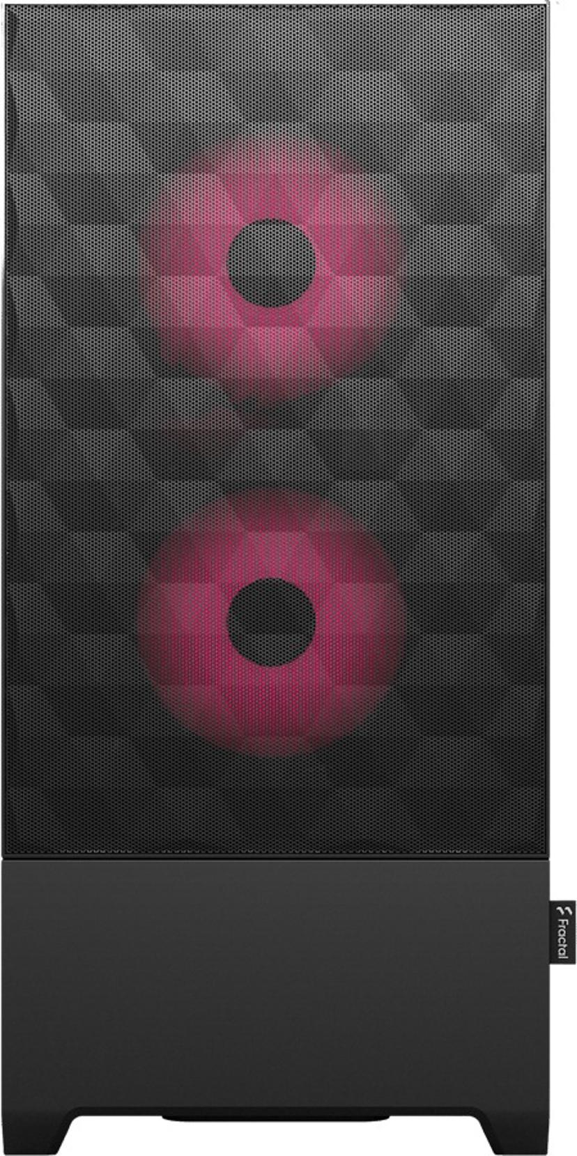Fractal Design Pop Air Tower Sort, Magenta Tower Magenta, Sort
