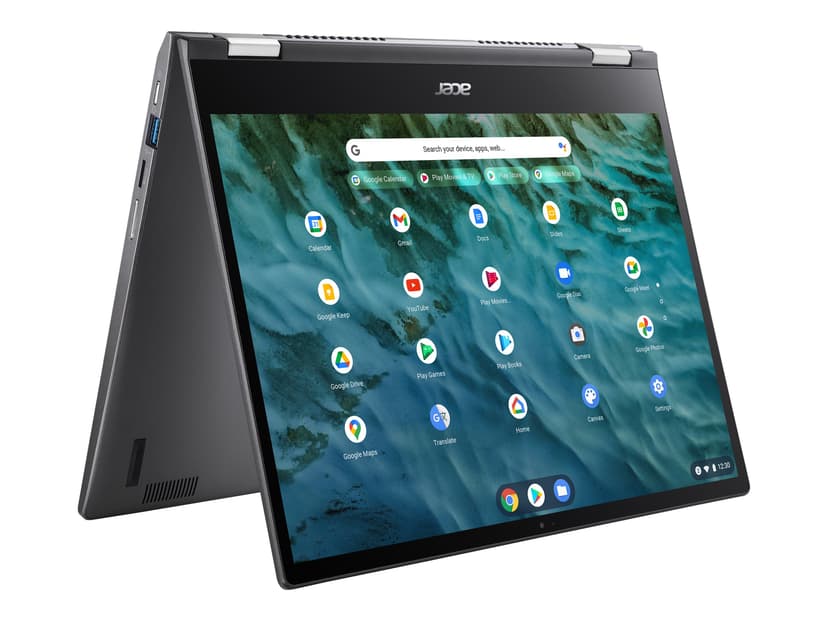 Acer Chromebook CP713-3W-30UE Intel® Core™ i3 i3-1115G4 34,3 cm (13.5") Touchscreen Quad HD 8 GB LPDDR4x-SDRAM 256 GB SSD Wi-Fi 6 (802.11ax) ChromeOS Grijs Core i3 8GB 256GB 13.5"