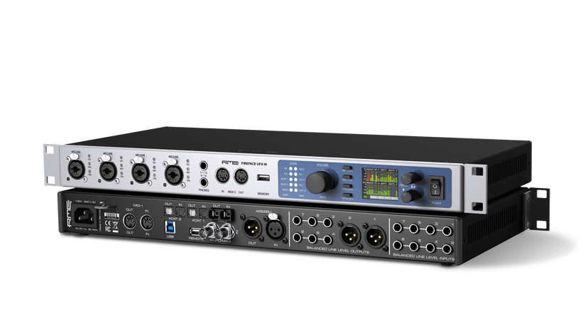 RME Fireface Ufx Iii 188 Channel 24/192 Usb 3 Interface