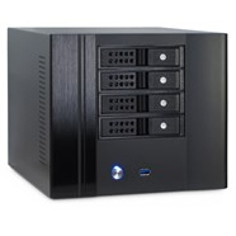 Inter Tech SC 4004 4 Bay Mini ITX NAS Case Small Form Factor SFF 