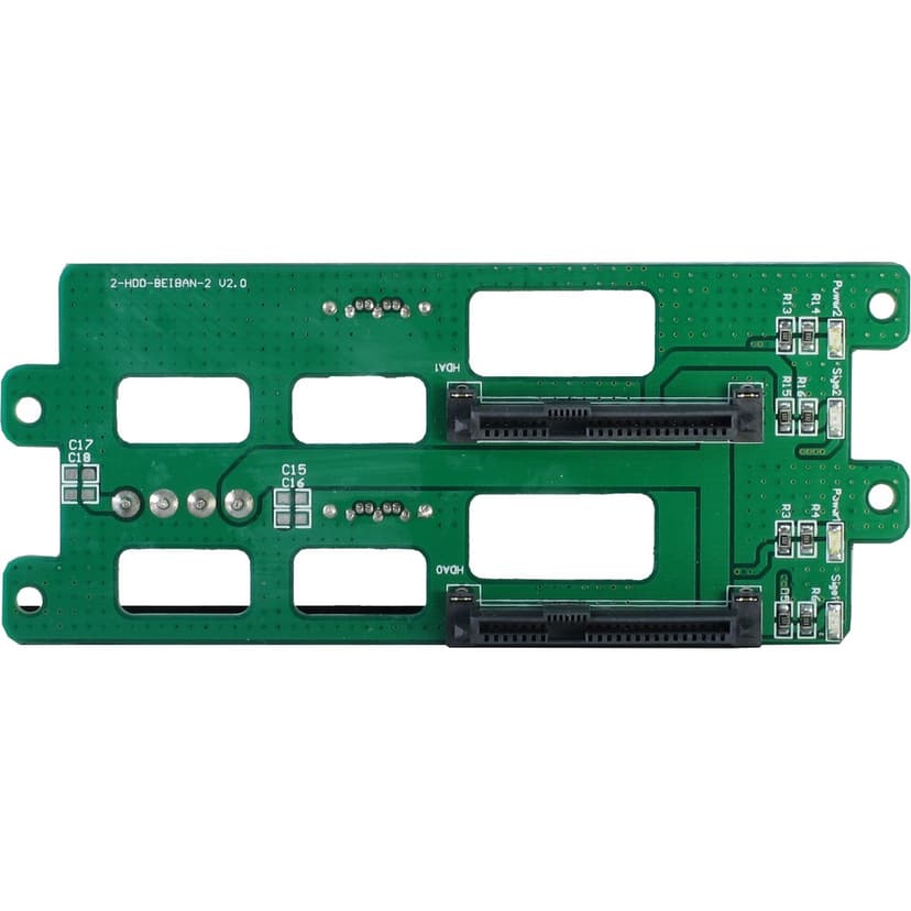Inter-Tech SC-4004 4-Bay Mini-ITX NAS Case Small Form Factor (SFF) Zwart