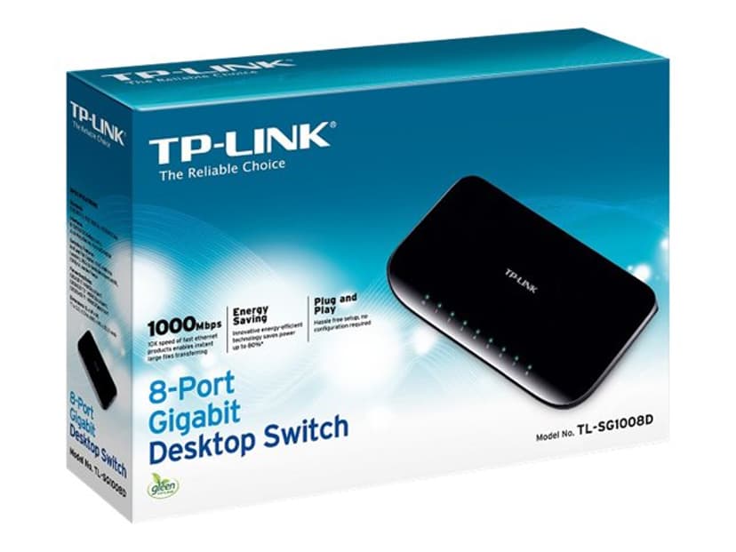 TP-Link TL-SG1008D 8-Port Gigabit Desktop Switch