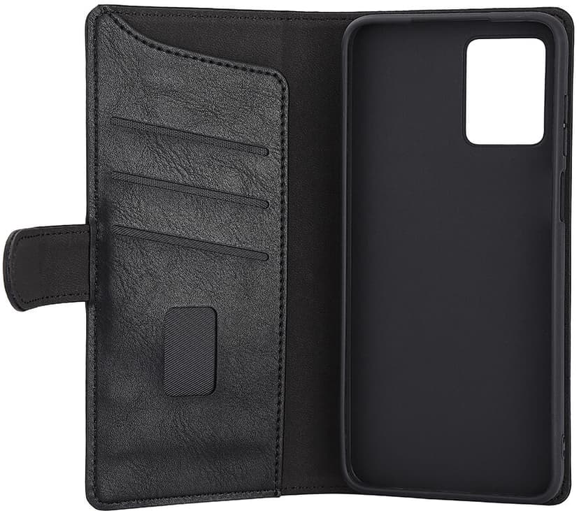 Gear Wallet Case Motorola G53 Musta