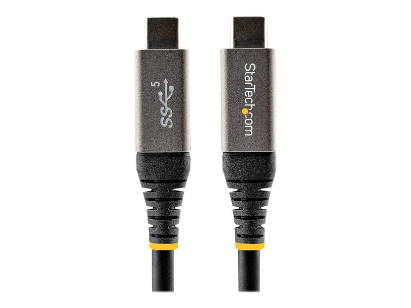 Startech 2M USB-C Cable 100W 5Gbit/s 2m USB C USB C Zwart, Grijs