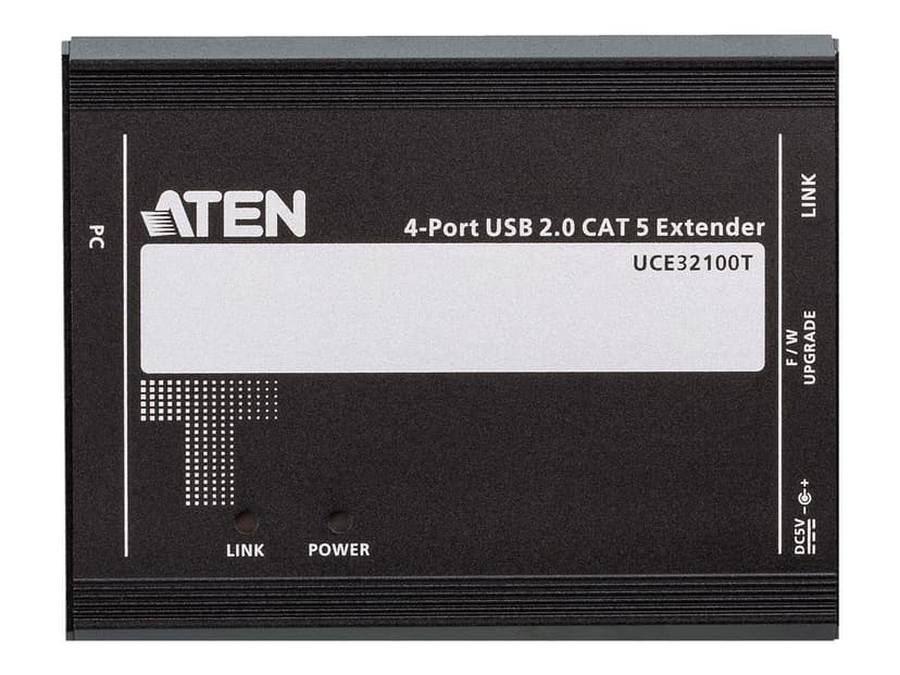 Aten USB 2.0 CAT 5-extender med 4 portar (upp till 100 m)