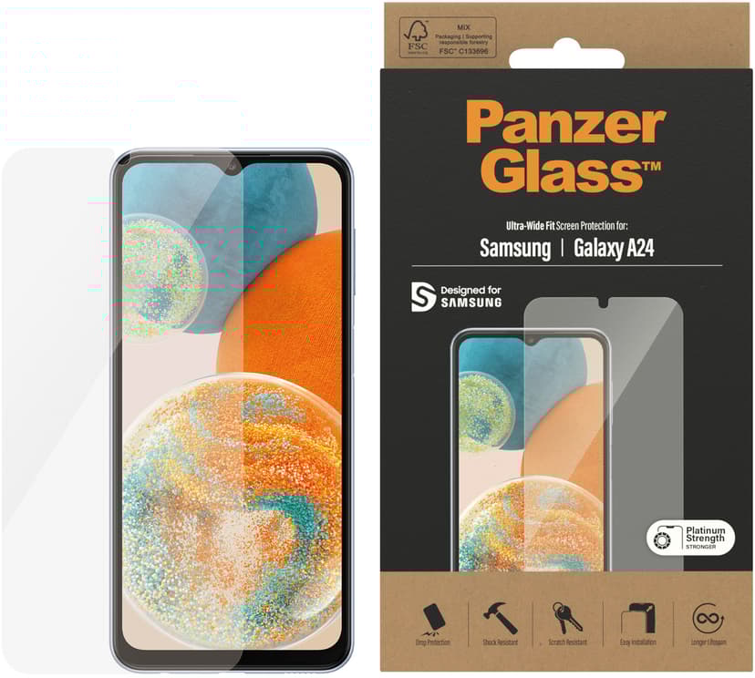 Panzerglass Ultra-wide Fit Samsung Galaxy A24