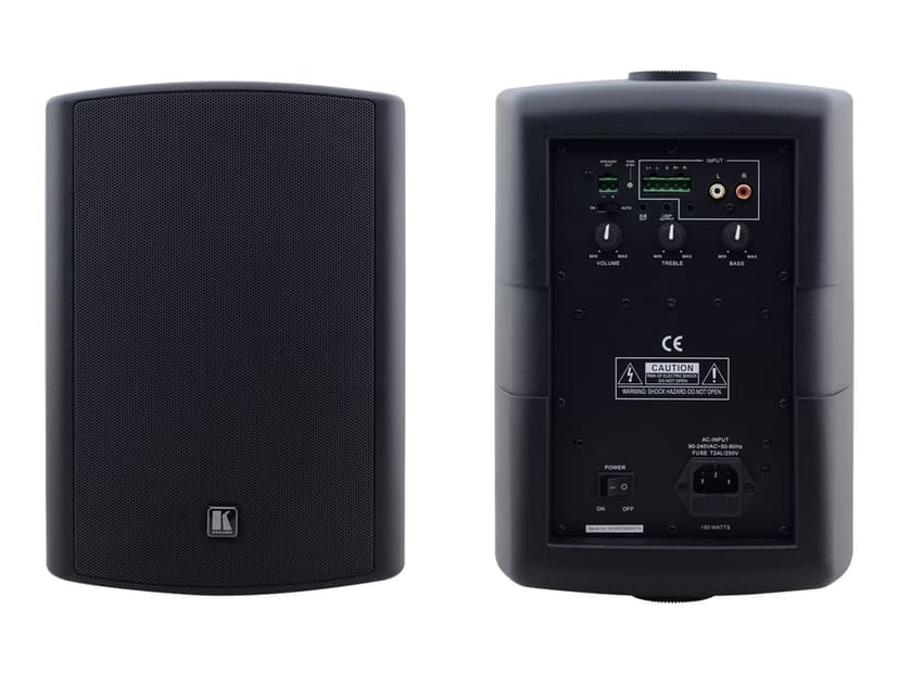 Kramer Electronics Tavor 6-O højttaler 2-vejs Sort Ledningsført 100 W Sort