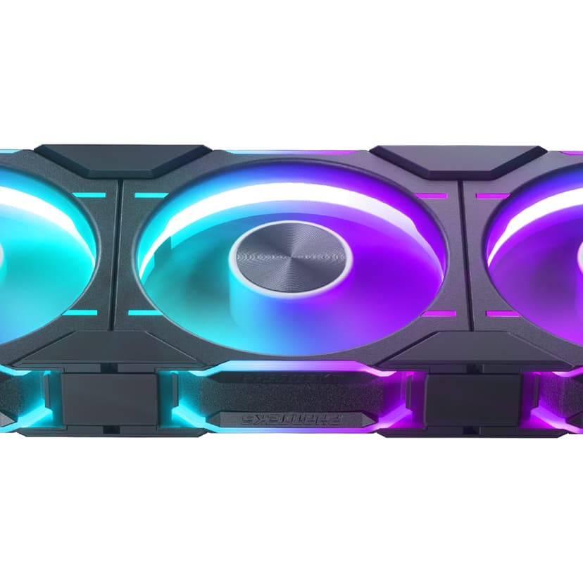 Phanteks D30 120MM  PWM DRGB 3-P Tuuletin Musta