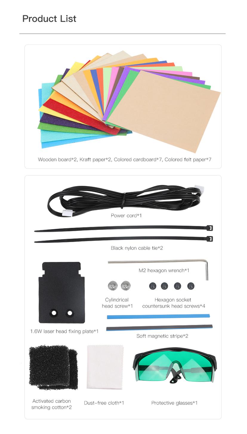 Creality 3D CV-Laser Modul 1.6W - Ender-3 S1/S1 Pro/S1 Plus