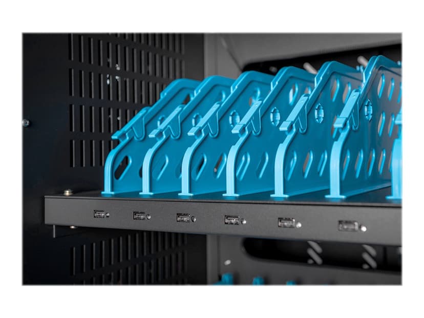 Digitus DN-45002 wagen en kast voor management van draagbare apparatuur Vrijstaand Zwart