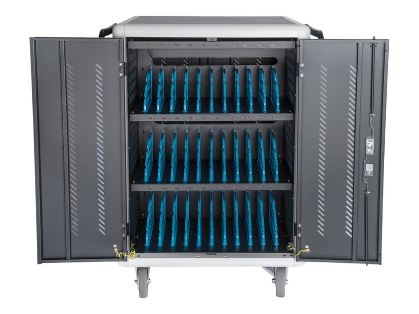Digitus DN-45002 wagen en kast voor management van draagbare apparatuur Vrijstaand Zwart