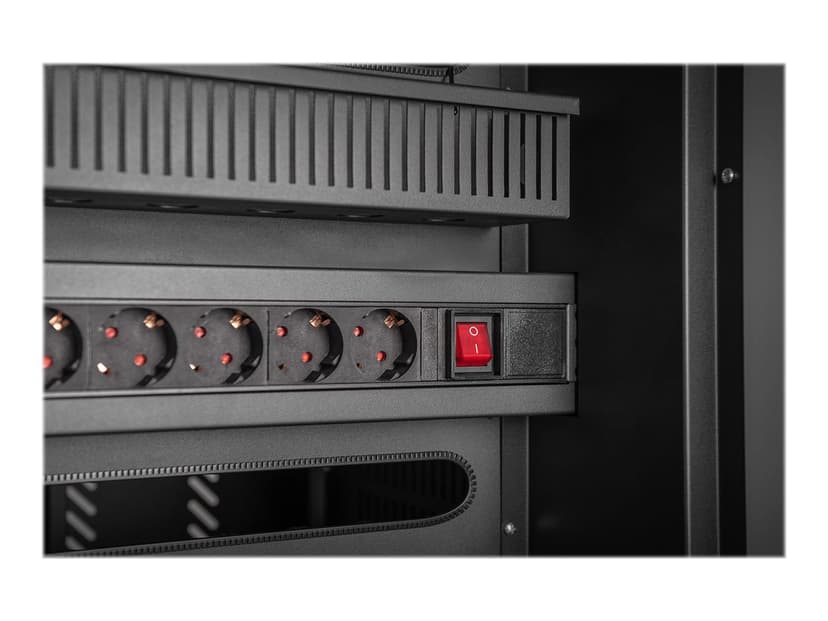 Digitus DN-45002 wagen en kast voor management van draagbare apparatuur Vrijstaand Zwart