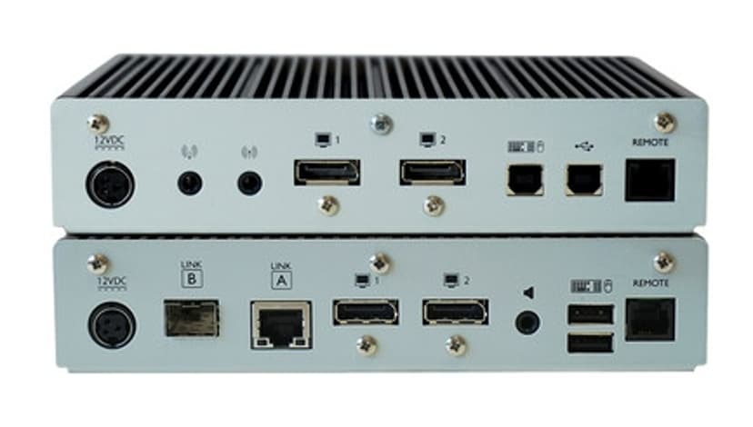 Black Box KVXHP KVM Extender 4K Displayport CATx/Fiber KVM TX+RX