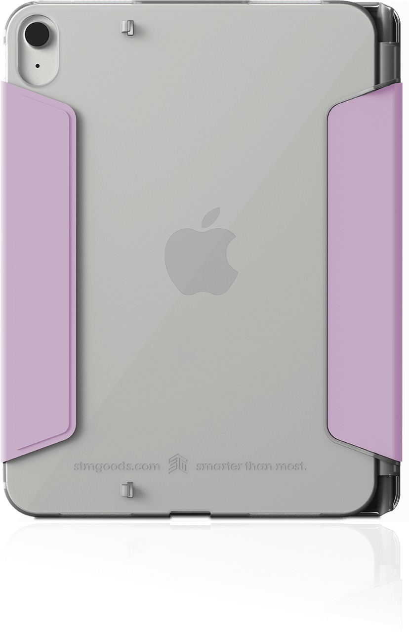 STM Studio iPad 10th gen Lila, Transparent