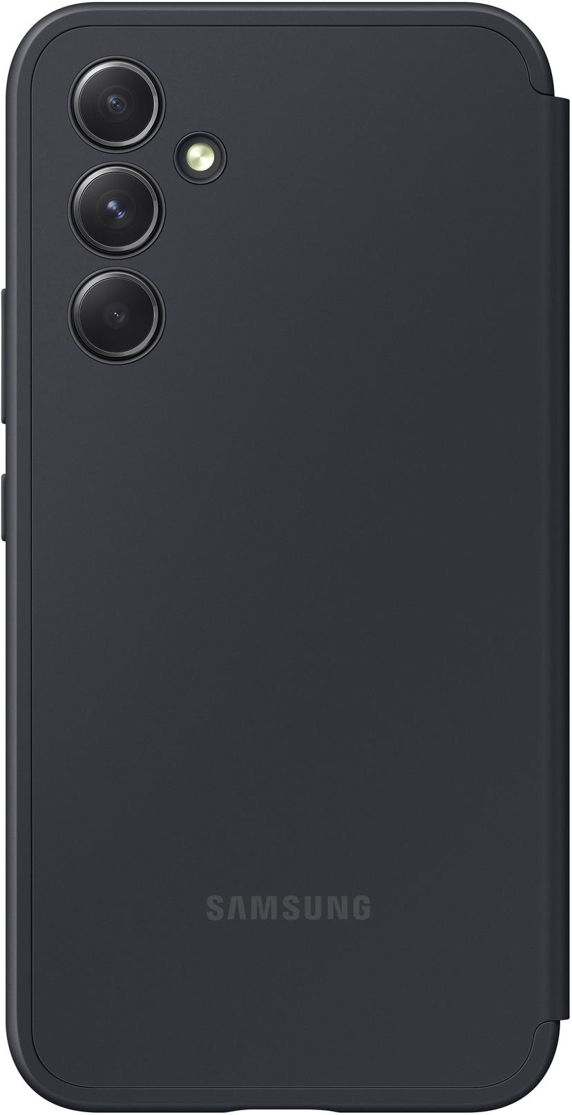Samsung Smart View Wallet Case Samsung Galaxy A54 5G Zwart