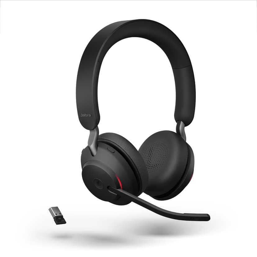 Jabra Evolve2 65 ja latausteline USB A-tyyppi Musta Microsoft Teams