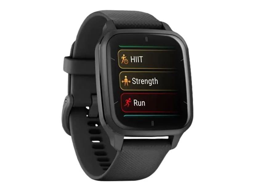 Garmin Venu Sq 2 Music 3,56 cm (1.4") AMOLED 40 mm Digitalt Berøringsskjerm Sort GPS Sort