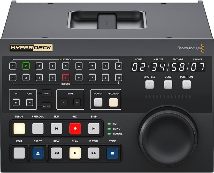 Blackmagic Design HYPERD/RSTEXCTR DVR-tilbehør Kontroll Panel AC Sort 1 stykker