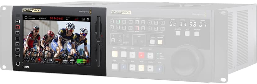 Blackmagic Design HYPERD/RSTEX8KHDR digital videoopptaker Sort