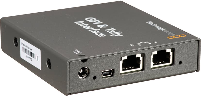 Blackmagic Design GPI & Tally Interface grensesnittkort/-adapter