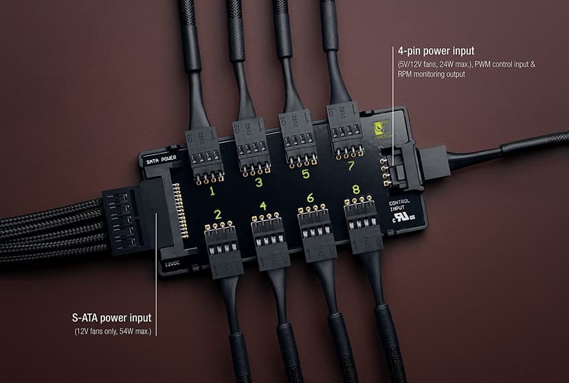 Noctua NA-FH1 Computerkølesystem, dele og tilbehør Ventilator controller