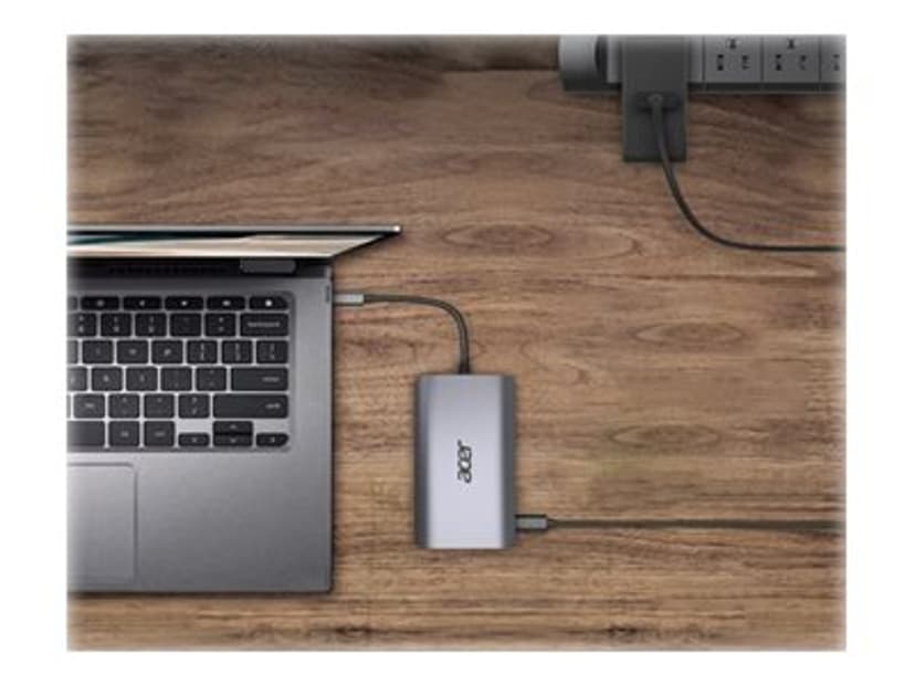 Acer 12-in-1 Type-C Dongle Kabel USB 3.2 Gen 1 (3.1 Gen 1) Type-C Silver USB 3.2 Gen 1 (3.1 Gen 1) Type-C