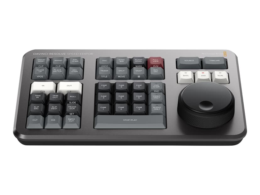 Blackmagic Speed ​​Editor med Resolve Studio-licens