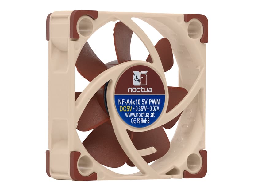 Noctua NF-A4X10 5V PWM Premium Ventilator Brun