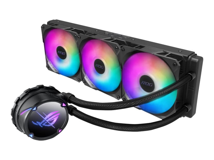 ASUS Rog Strix LC II 360 ARGB AiO væskekjøler Svart