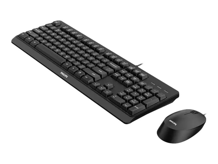 Philips 2000 Series Wired Keyboard & Mouse Us-int