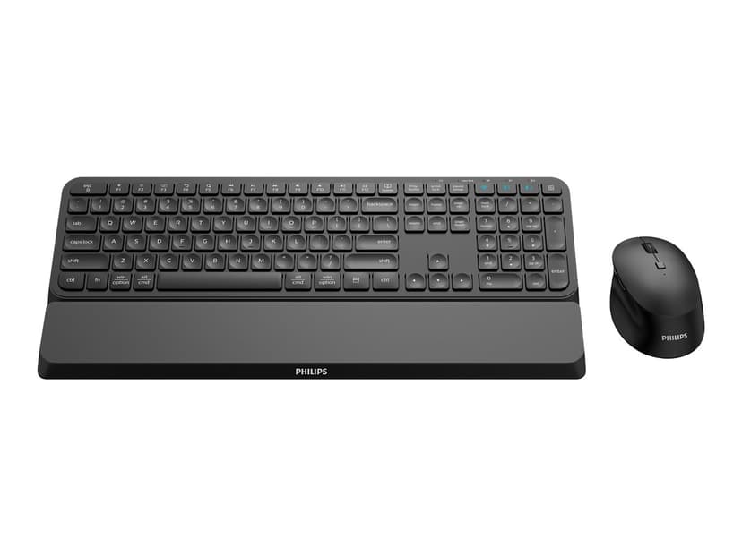Philips 6000 Series Wireless Keyboard & Mouse Us-int