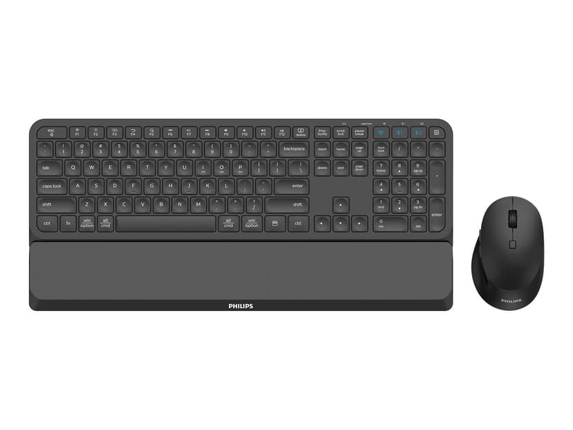 Philips 6000 Series Wireless Keyboard & Mouse Us-int