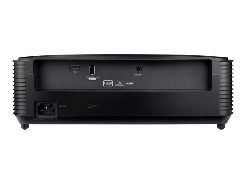 Optoma HD28e dataprojektor Standard stråleprojektor 3800 ANSI lumen DLP 1080p (1920x1080) 3D Sort