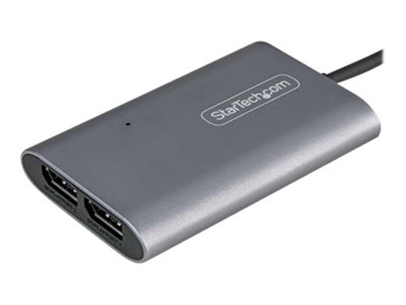 Startech StarTech.com TB32DP14 USB grafisk kobling 7680 x 4320 piksler Sølv