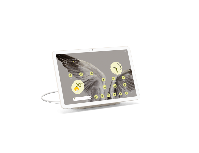 Google Pixel Tablet och laddningsstation med högtalare 8GB 10.95" 128GB Porcelain