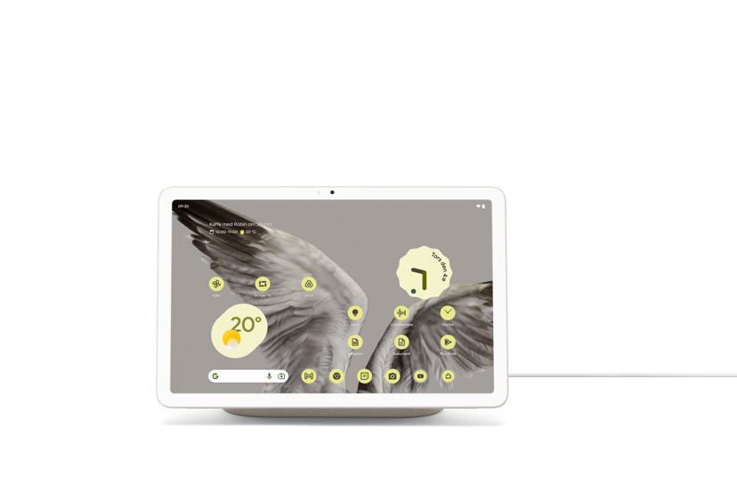 Google Pixel Tablet och laddningsstation med högtalare 8GB 10.95" 128GB Porcelain