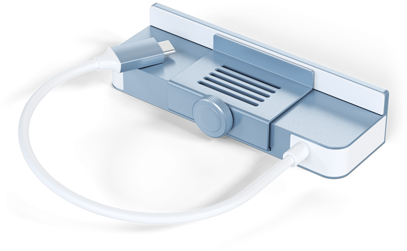 Satechi ST-UCICHB laptop-dokkingstasjon og portreplikator Koblet med ledninger (ikke trådløs) USB 3.2 Gen 2 (3.1 Gen 2) Type-C Blå USB-C 3.2 Gen 2 (3.1 Gen 2)