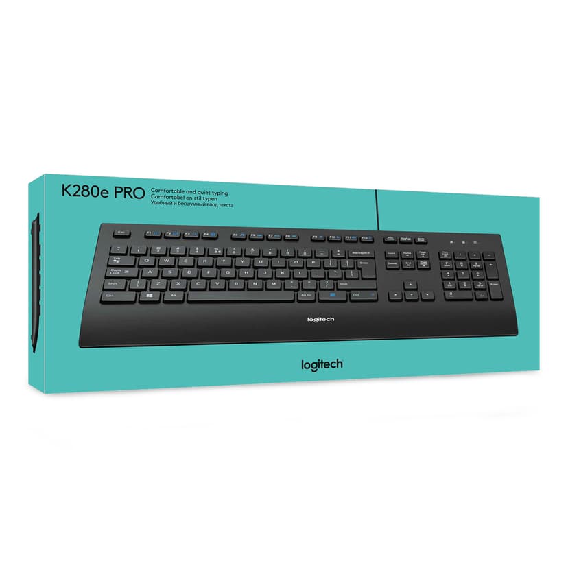 Logitech K280E Koblet med ledninger (ikke trådløs) Nordisk