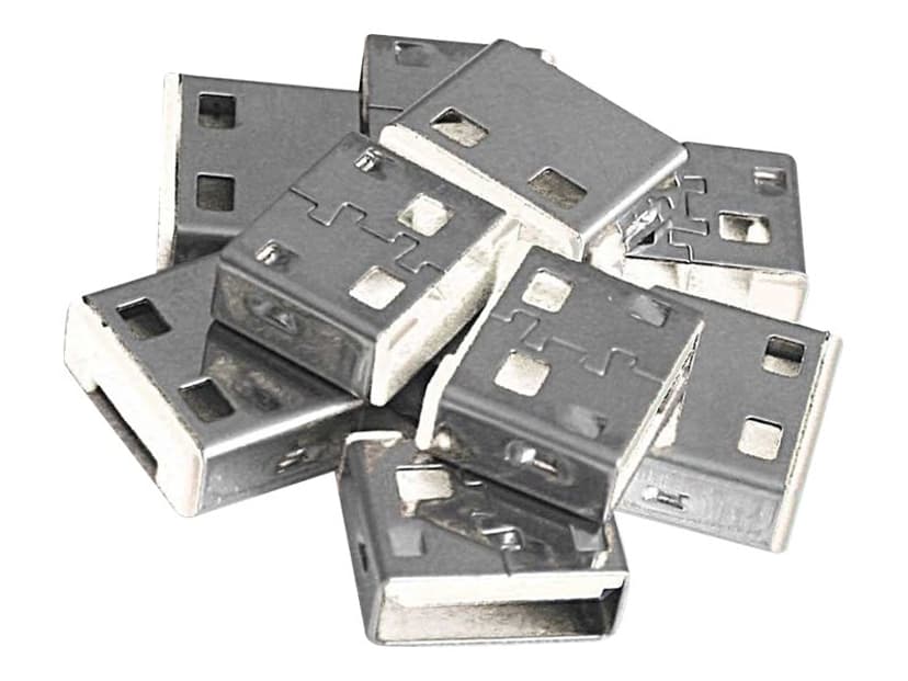 Lindy USB Port Blocker Vit 10-pack utan nyckel