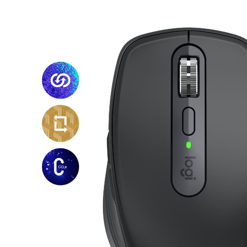 Logitech MX Anywhere 3S For Business RF Wireless + Bluetooth