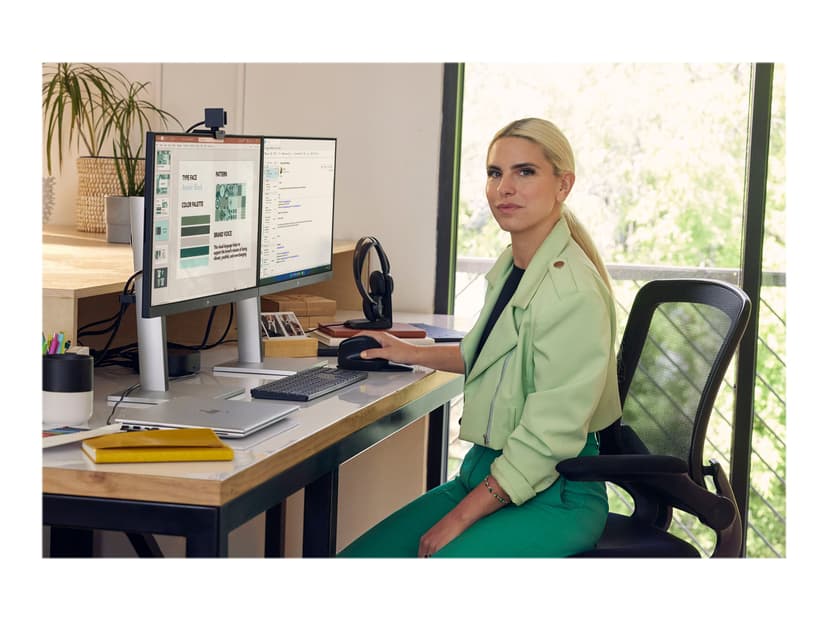 HP E24q G5 QHD-monitor 23.8" 2560 x 1440pixels IPS 16:9 75Hz