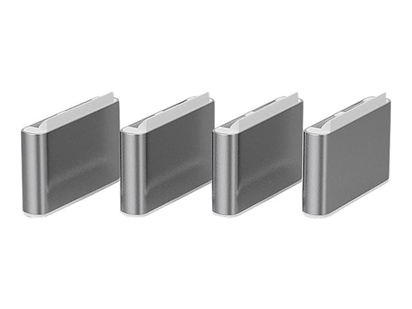 Lindy Port Blocker USB-C Vit 4-pack