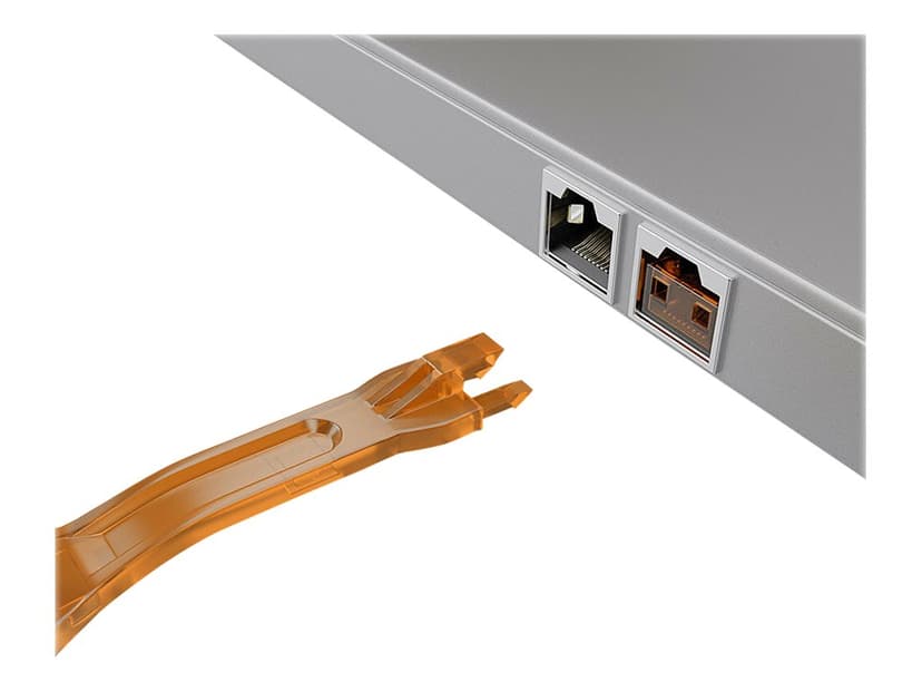 Lindy LAN port blocker with key